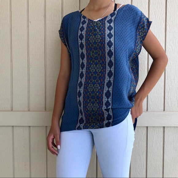 Tiff by tt Silk Blouse - Picture 1 of 5